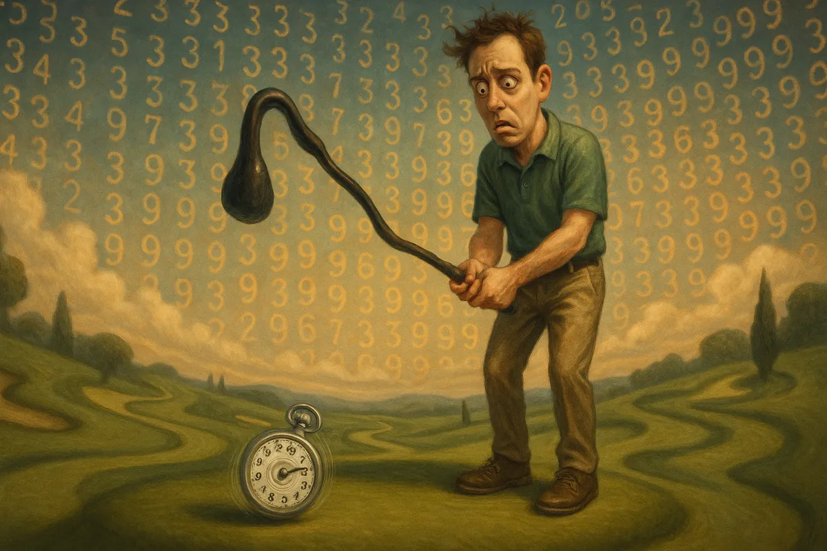 グリーンの上の迷宮