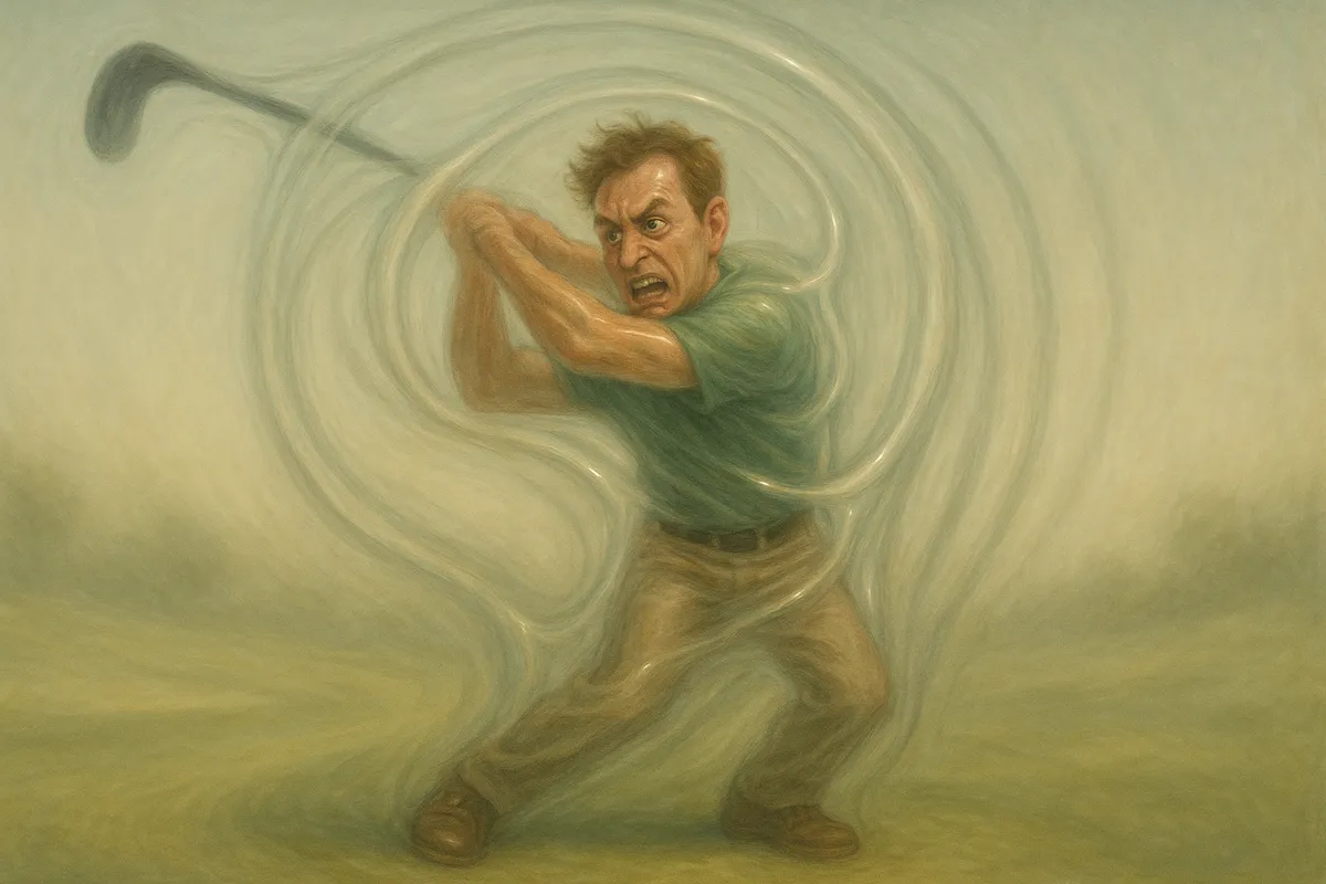 スイングできないのは努力が空回りする不安