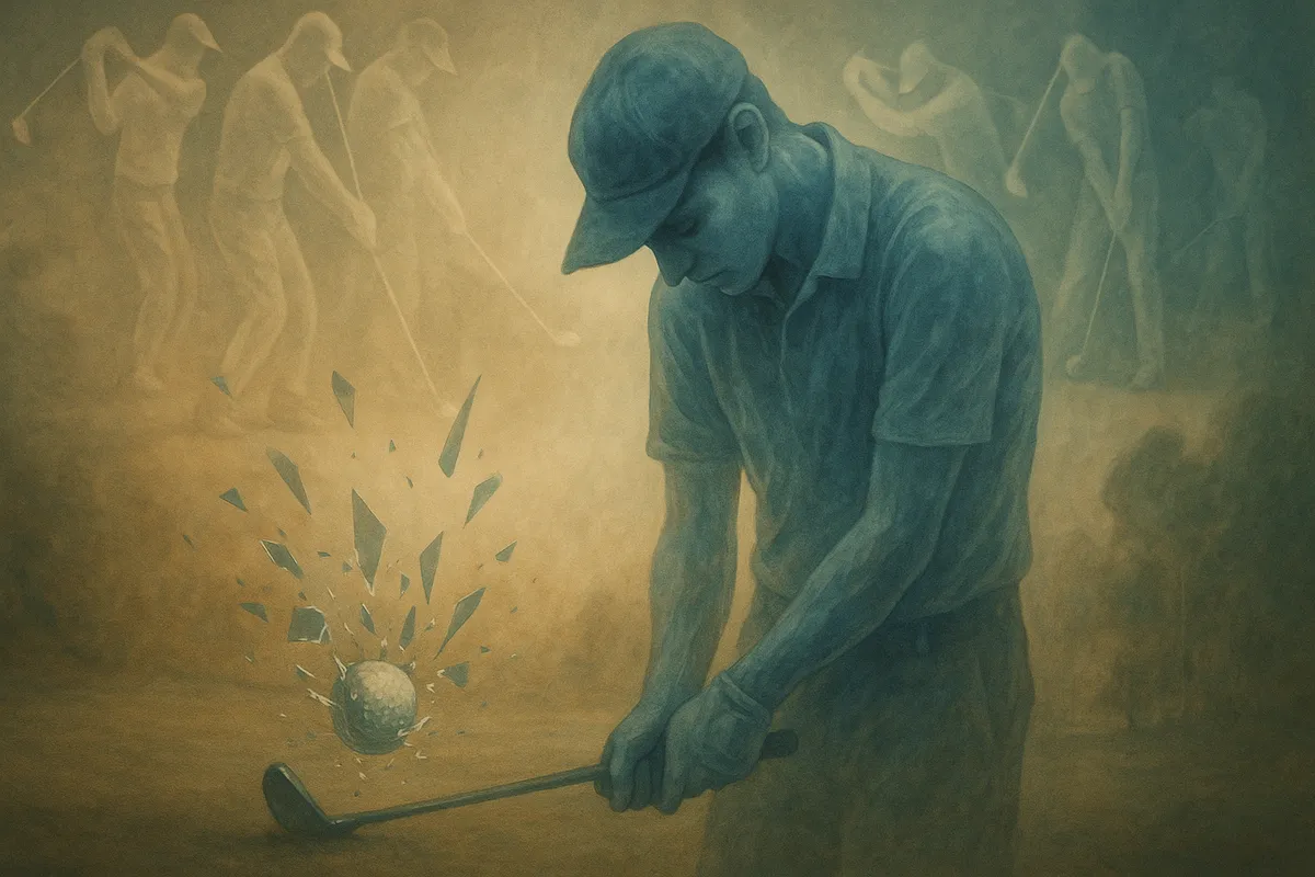 ミスショットが続くのは自信を失っている証