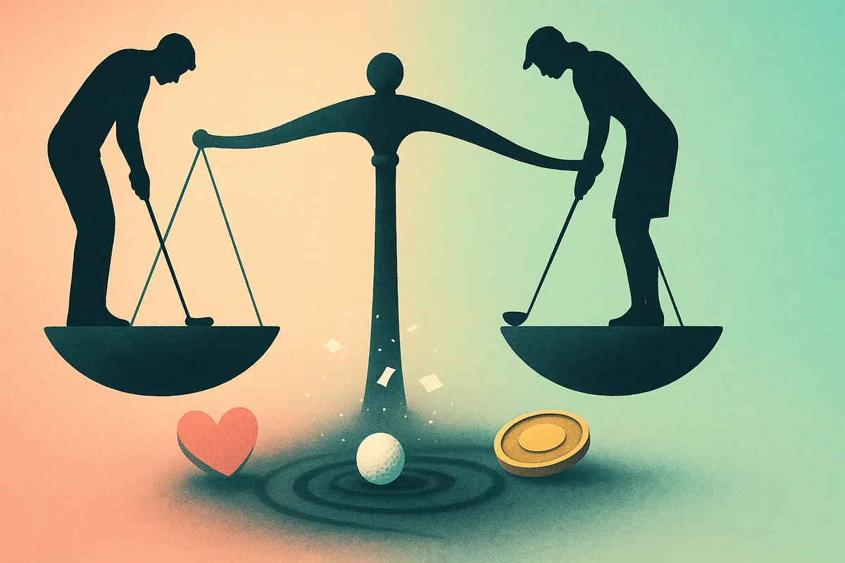 ゴルフが打てない夢が示す恋愛運や金運