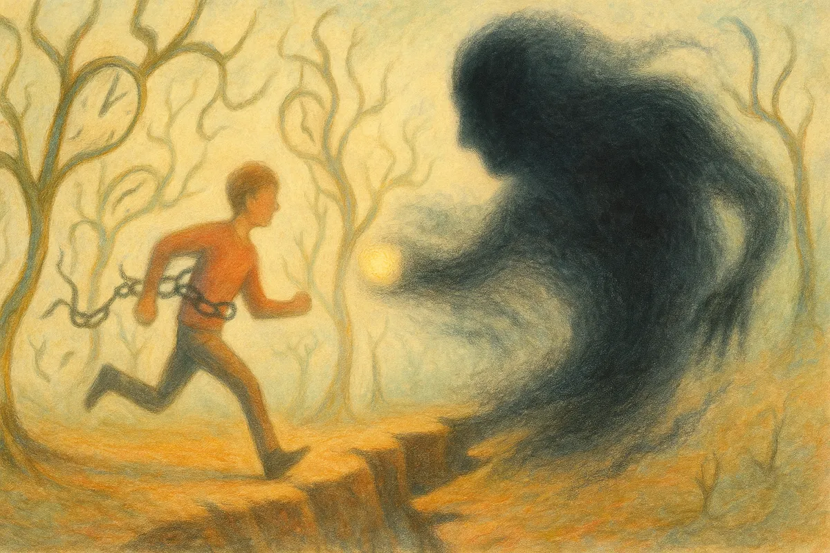 嫌いな人から逃げる夢は未解決の象徴