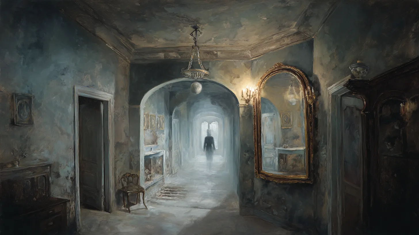 夢物語ショートノベル「深夜の鏡と消えた歯」