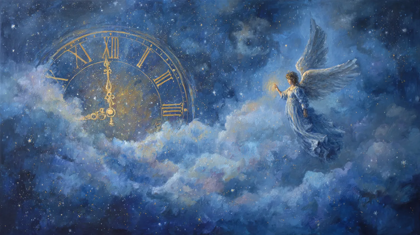 宇宙や星空を感じさせるスピリチュアルなイメージ