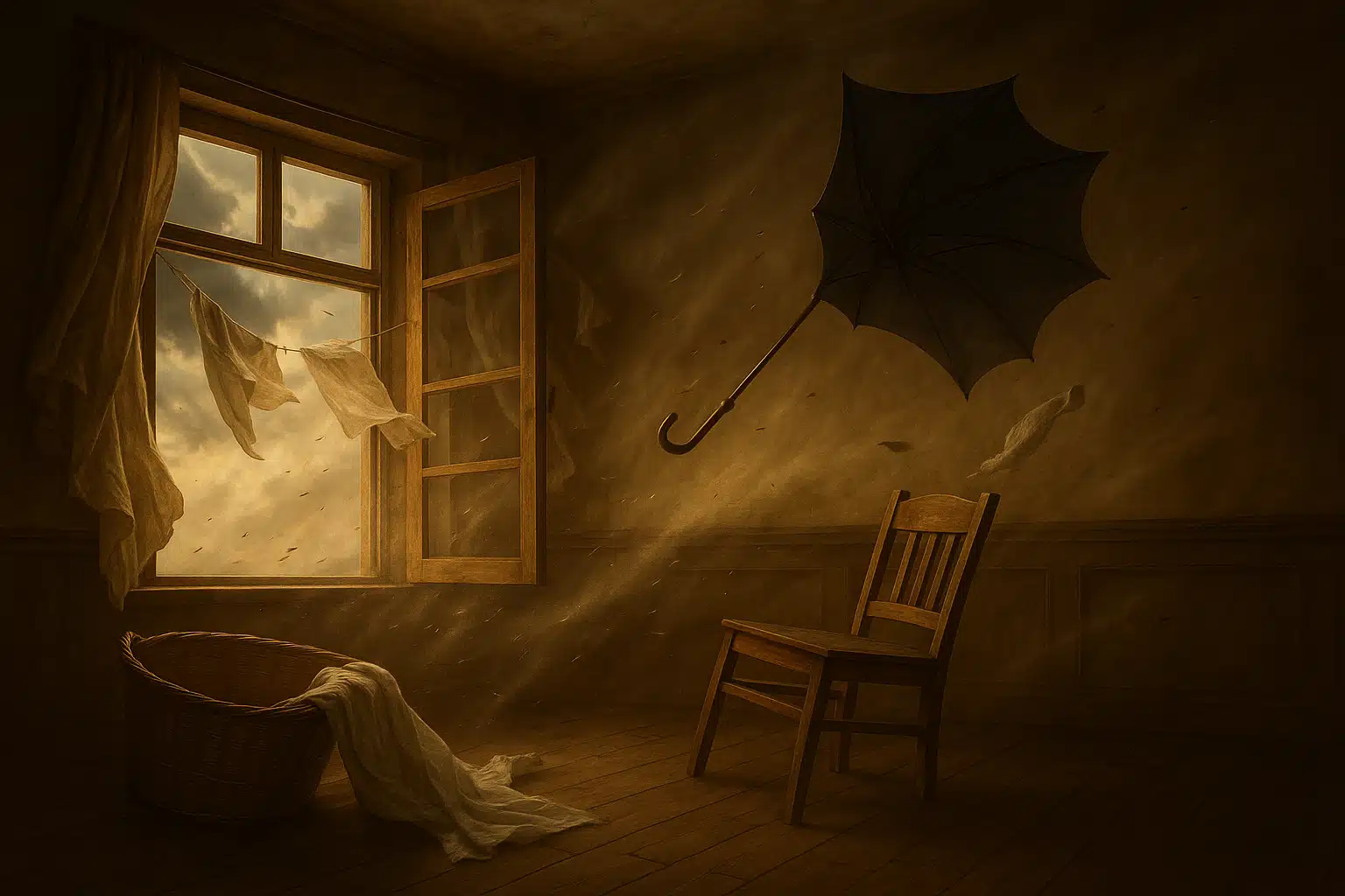 夢占い 家にいる時強風が吹く夢が何を意味するか