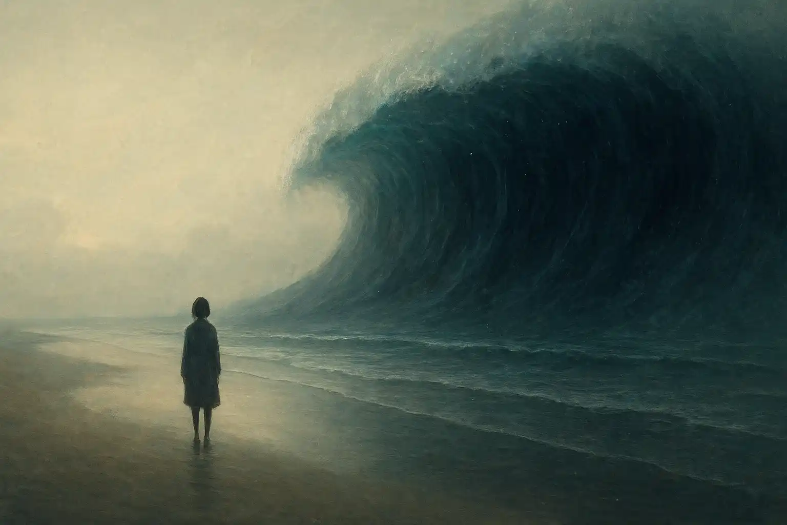 津波が押し寄せる夢の意味は?状況・心理別に徹底解説!